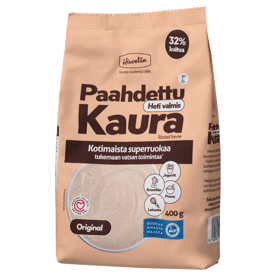 Hirvelän Paahdettu Kaura Original 400 g