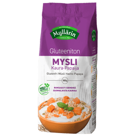 Myllärin Gluteeniton Mysli Kaura-Papaija 350 g