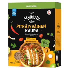 Myllärin Gluteeniton Pitkäjyväinen Kaura 950 g