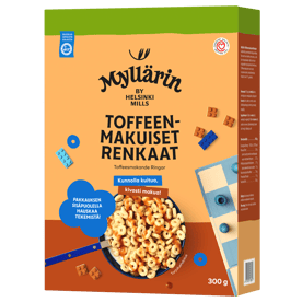 Myllärin Toffeenmakuiset Renkaat 300 g