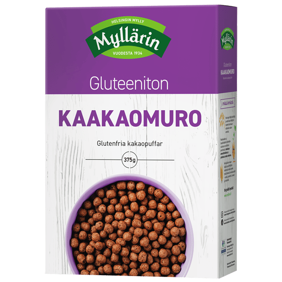 Myllärin Gluteeniton Kaakaomuro 375g