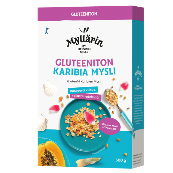 Myllärin Gluteeniton Karibia Mysli 500 g