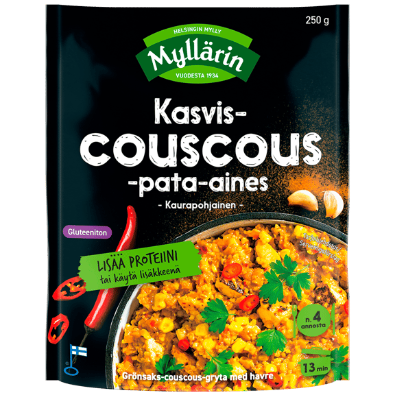 Myllärin Gluteeniton Kasviscouscous Pata-aines, kaurapohjainen 250 g