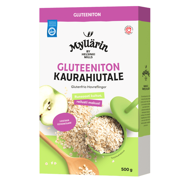 Myllärin Gluteeniton Kaurahiutale 500 g