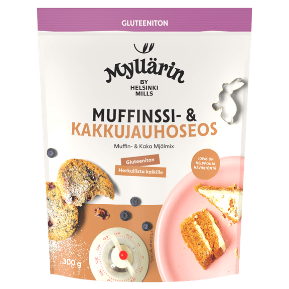Myllärin Gluteeniton Muffinssi- & Kakkujauhoseos 300 g
