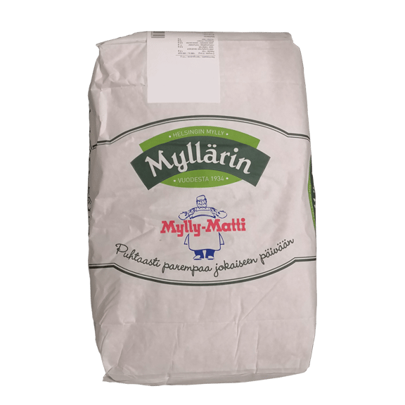 Myll rin Gluteeniton Vaalea Jauhoseos 20 Kg Ammattilaiset Myll rin