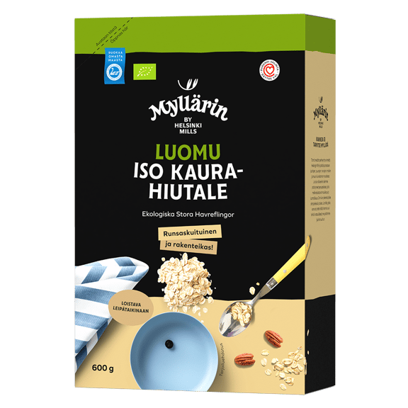 Myllärin Luomu Iso Kaurahiutale 600 g