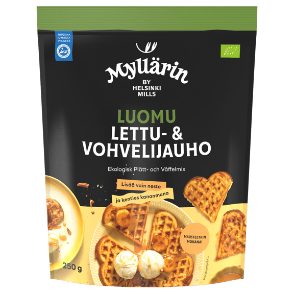 Myllärin Luomu Lettu- ja Vohvelijauho 250 g