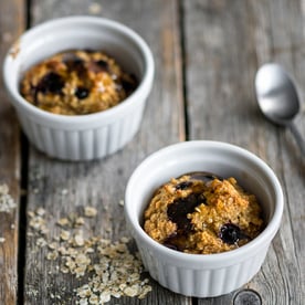 Baked oats eli aamuinen kaurapaistos