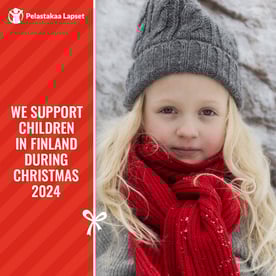 Helsinki Mills makes christmas donation to support children in Finland
