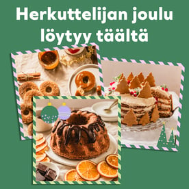 Jouluvinkkejä herkkutontuille