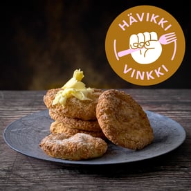 Rieskat kaurapuurosta