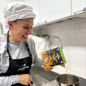 "Swap rice for oats: double the protein and fibre"