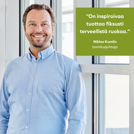 Niklas Kumlin: ”Haluan olla luottamuksen arvoinen”