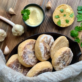 Bolo Do Caco - Maalaisleipä Madeiralta