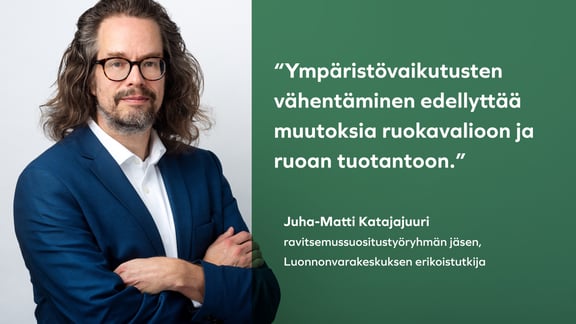 Ympäristövaikutukset nyt mukana ruokasuosituksissa