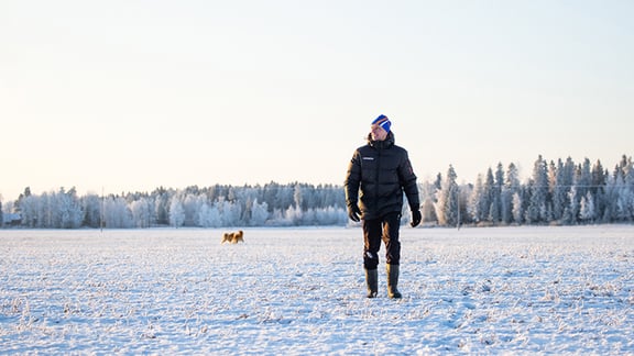 Tammikuu 2021:<br>Hölsön tilalta Vaasan myllyyn