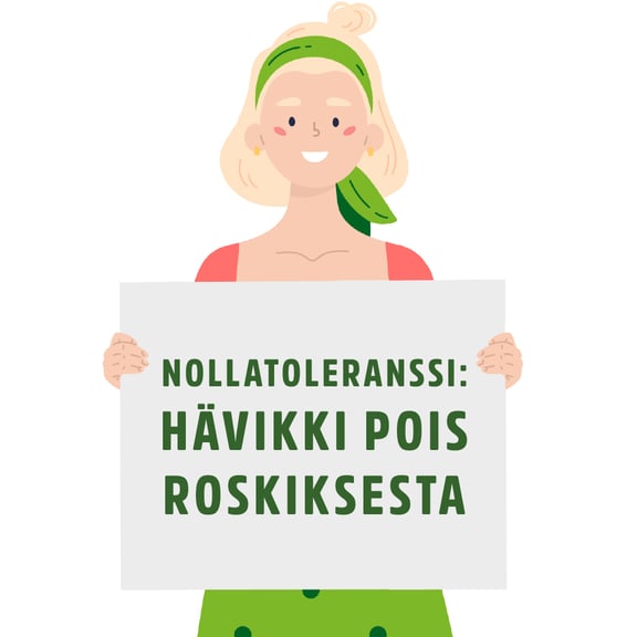 Hävikki pois roskiksesta