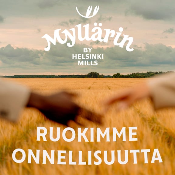 Myllärin juhlavuosi logo