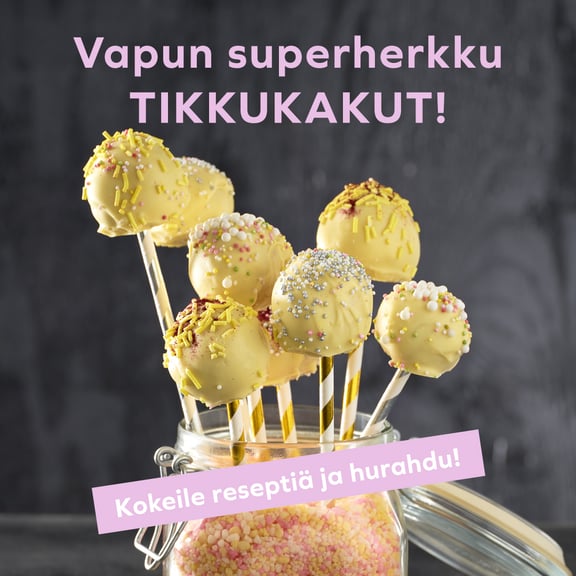 Etusivun nosto 1 rivi tikkukakut
