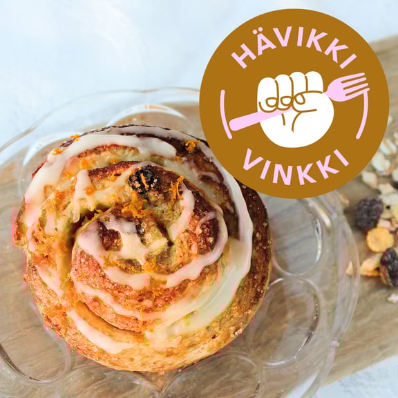 Hedelmämyslipulla - suussa sulava hävikkivinkki