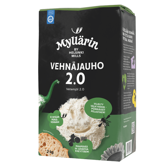 Myllärin Vehnäjauho 2.0 -pakkaus.