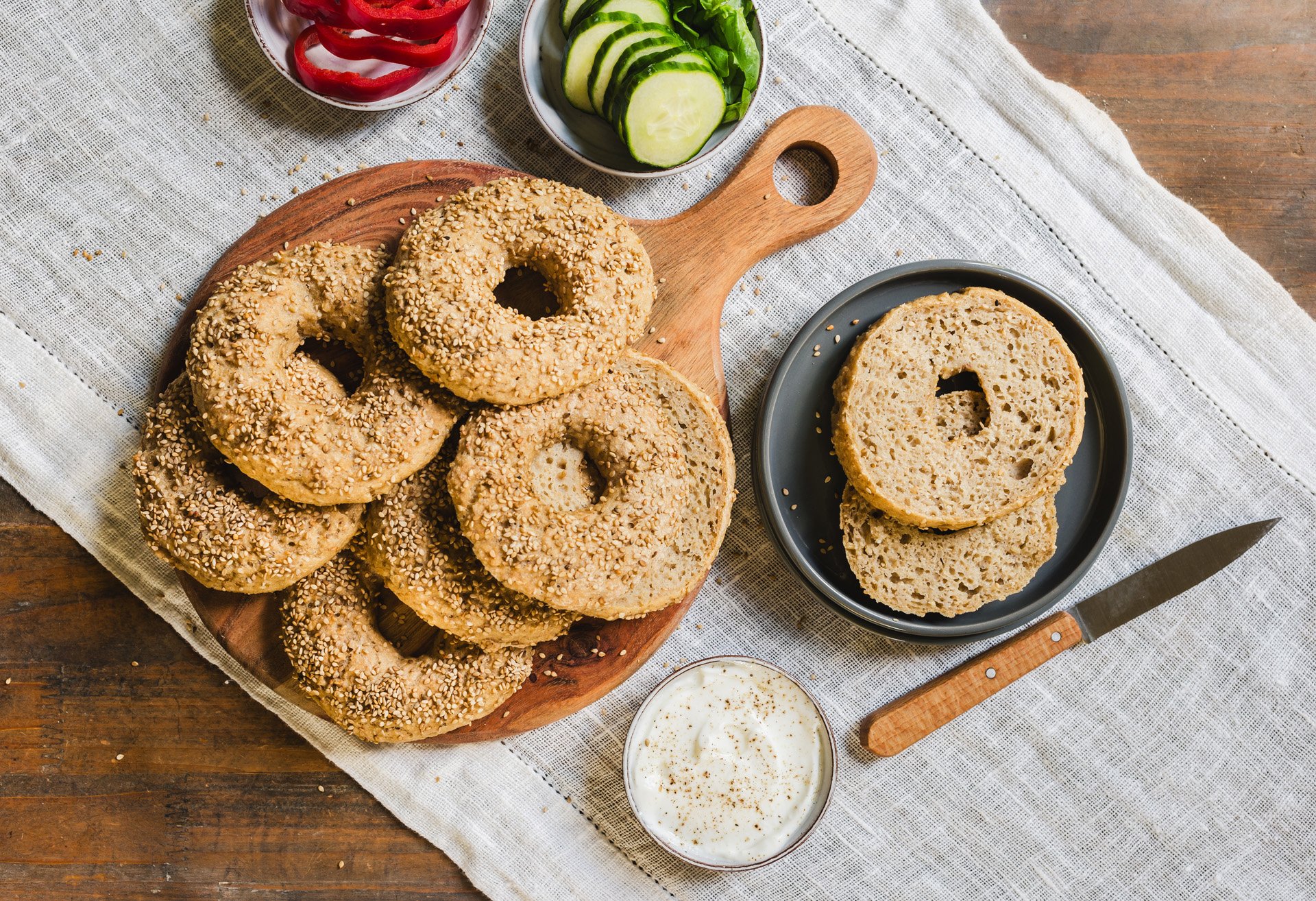 Gluteenittomat bagelsit